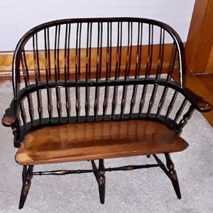 Antique Doll Bench